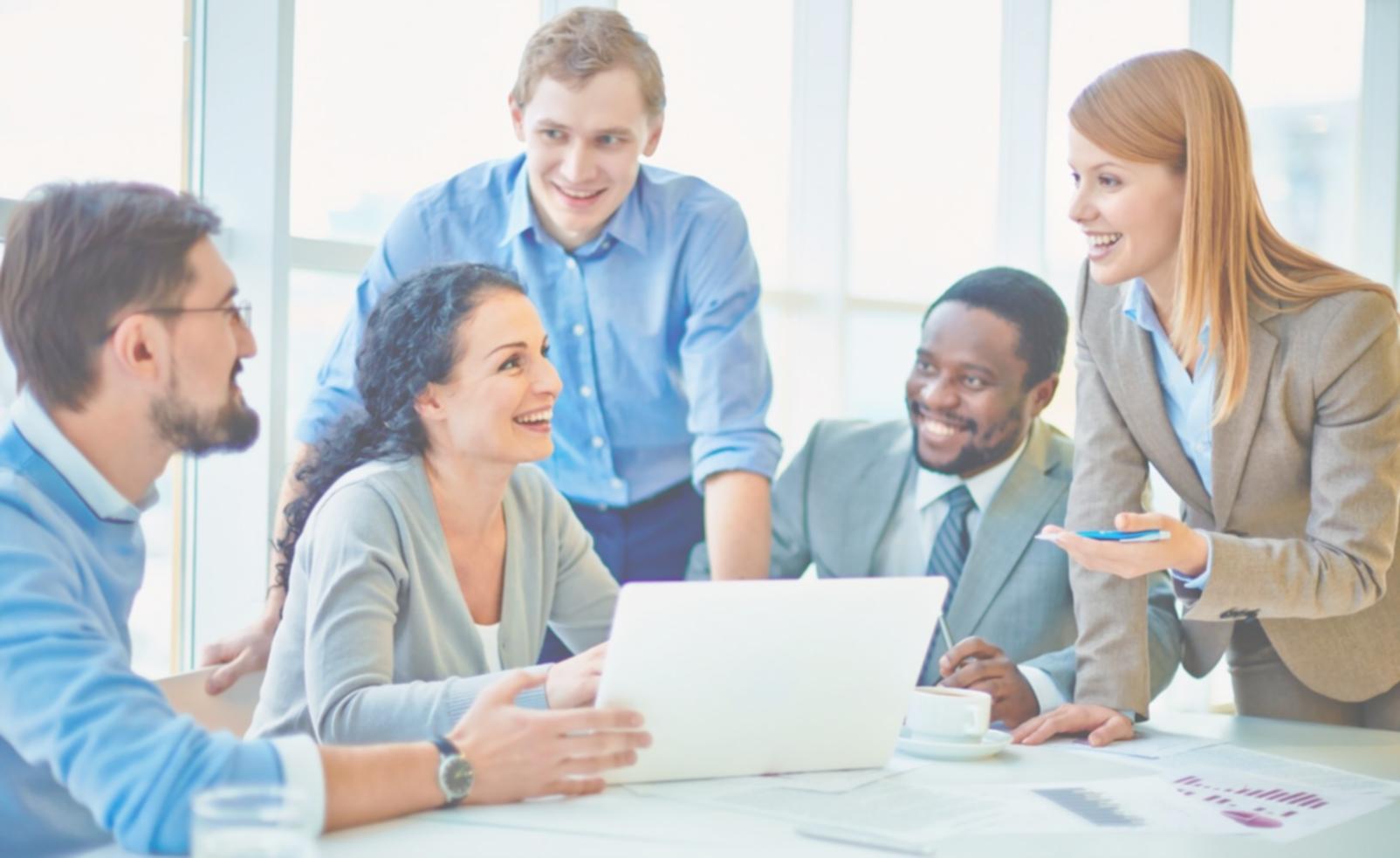 Financial documents and analysis tools on desk